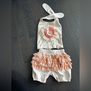 Frilly frocks 6 month baby outfit